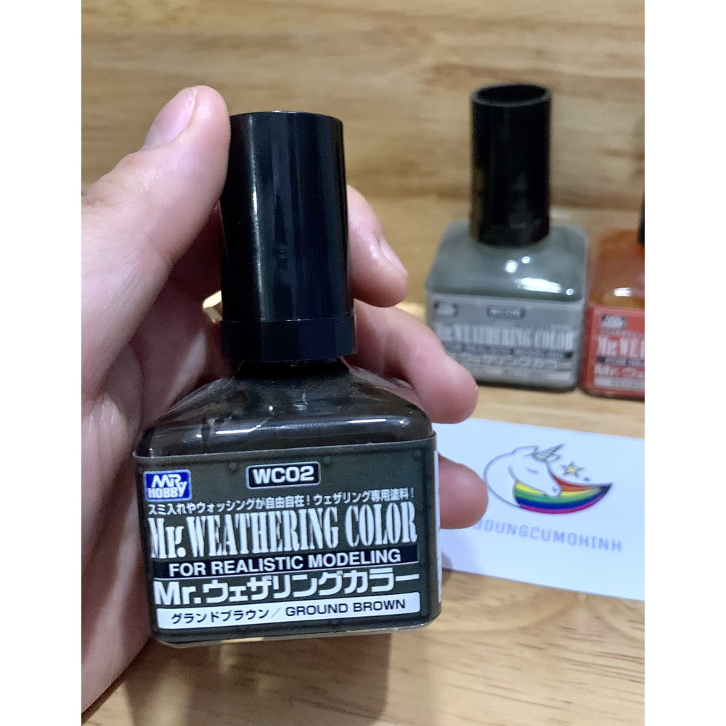 Dung dịch Mr Weathering Color   - SƠN MR HOBBY
