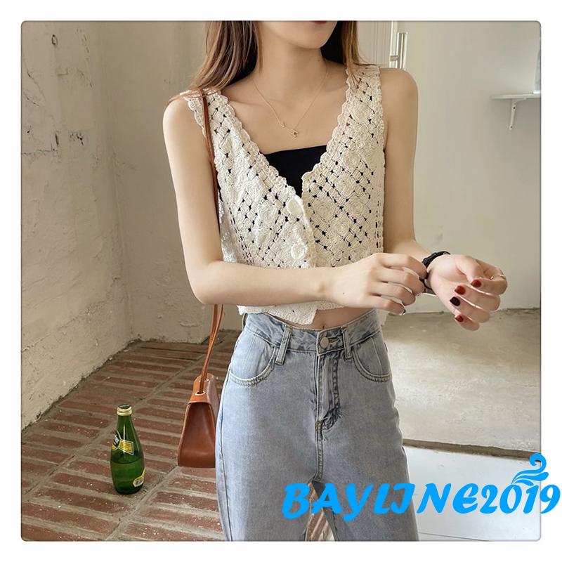 Áo nữ không tay cổ chữ V thời trang quyến rũ