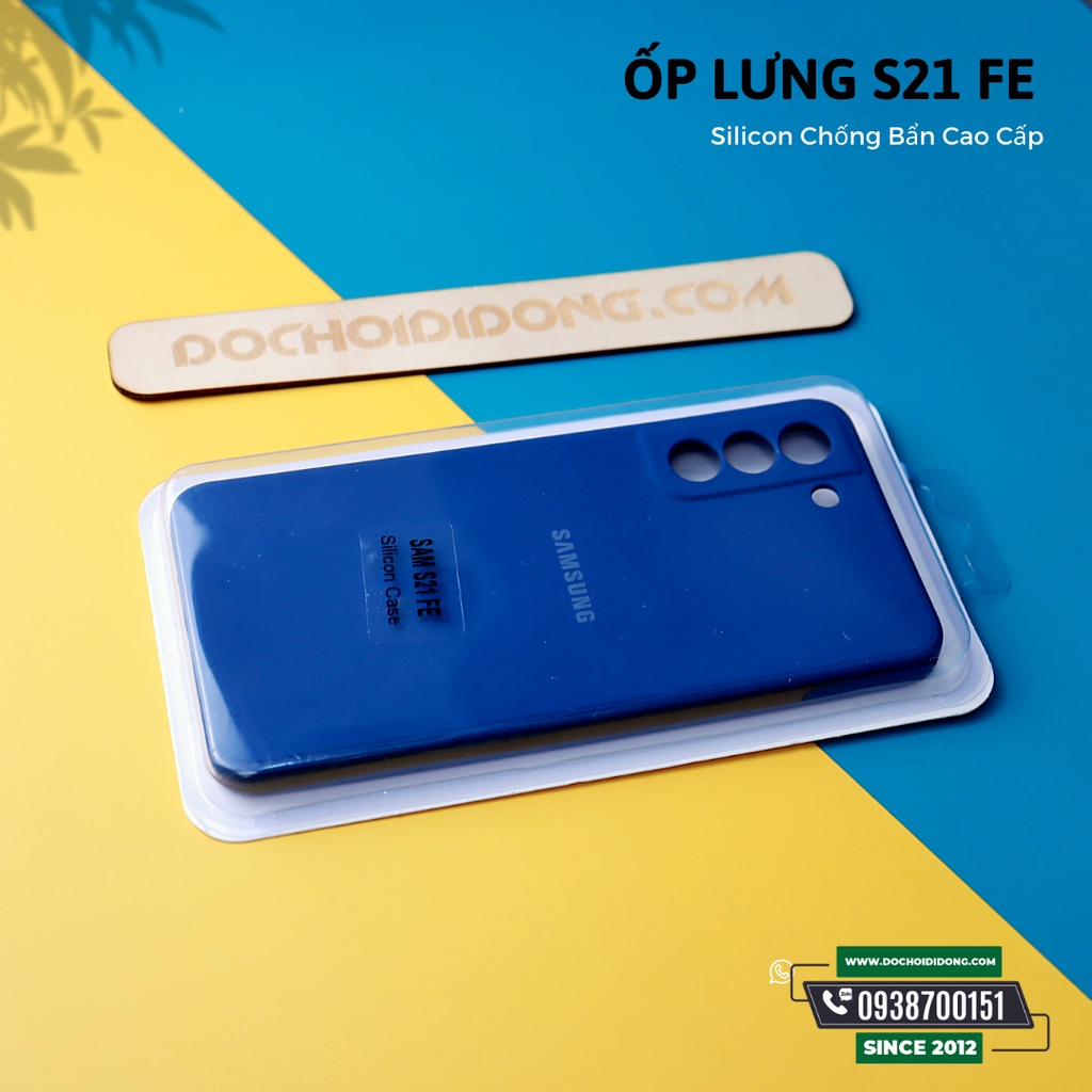 Ốp Lưng Samsung S21 Fe Silicon Chống Bẩn Cao Cấp