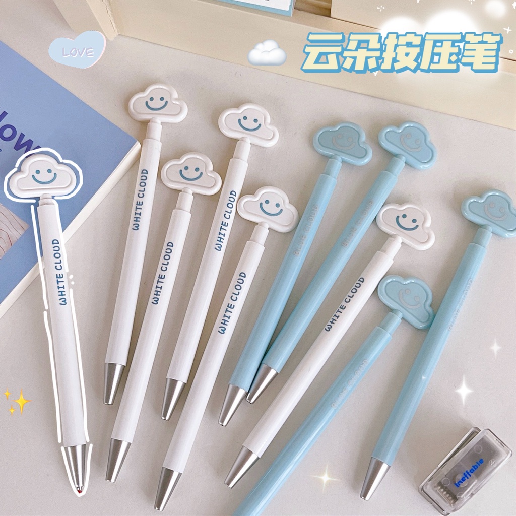 Bút Mực gel 24h Màu Đen Ngòi 0.5Mm Nhanh Khô Tiện Dụng