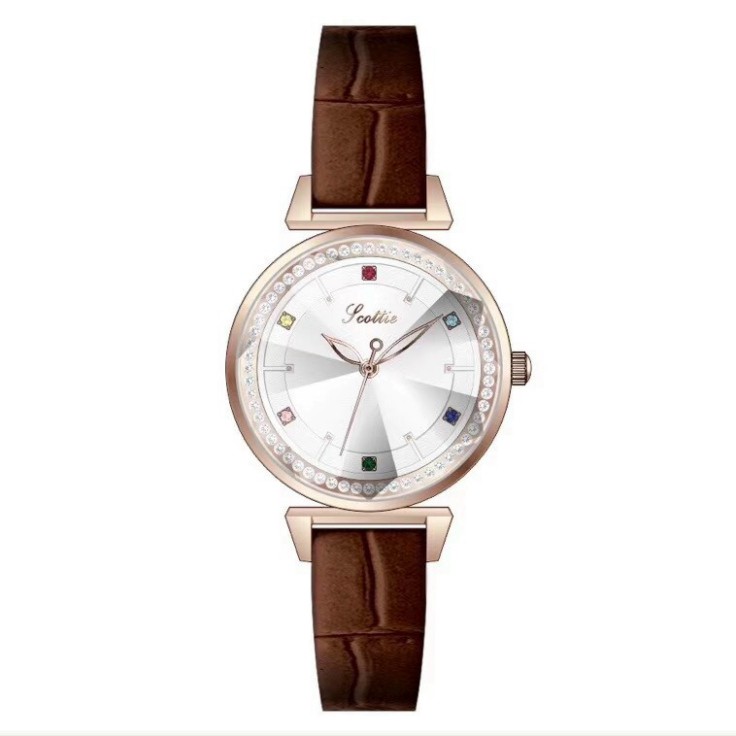 [Hàng mới về] Đồng Hồ Đeo Tay Scottie  Cao Cấp Thanh Lịch Dành Cho Nữ 3T Swatch | BigBuy360 - bigbuy360.vn
