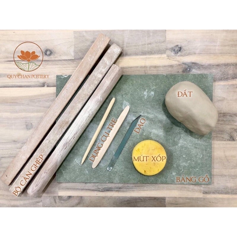 SET DỤNG CỤ LÀM GỐM THỦ CÔNG