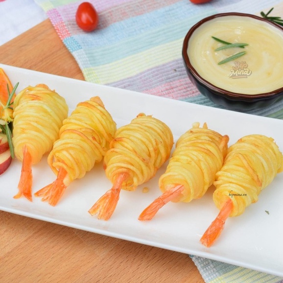 SET 10 CON TÔM CUỘN KHOAI TÂY ( 250G- 300G)