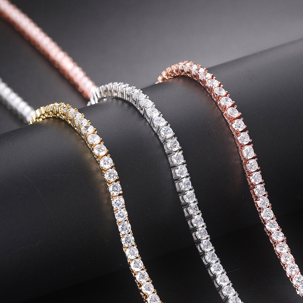 Vòng Cổ Choker N117 Đính Đá Thời Trang Cho Nam Nữ