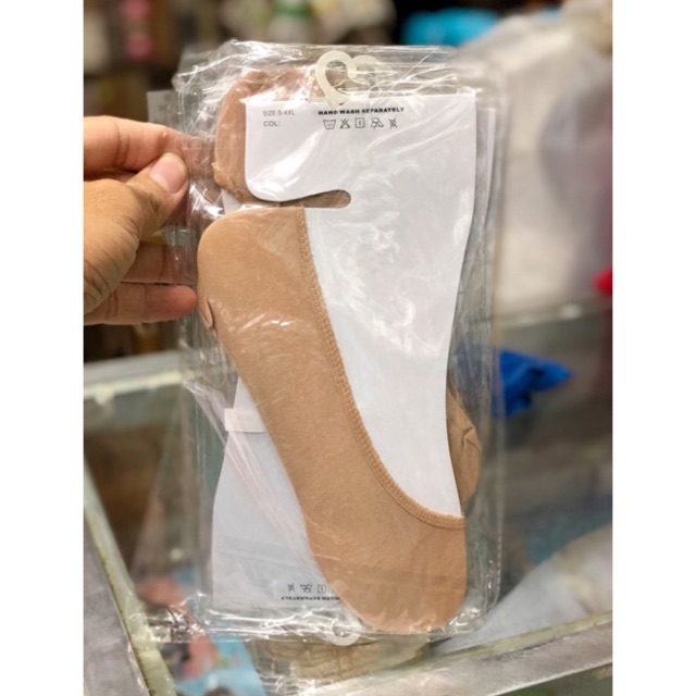 Lốc 6 đôi tất hài nữ da búp bê loại 1