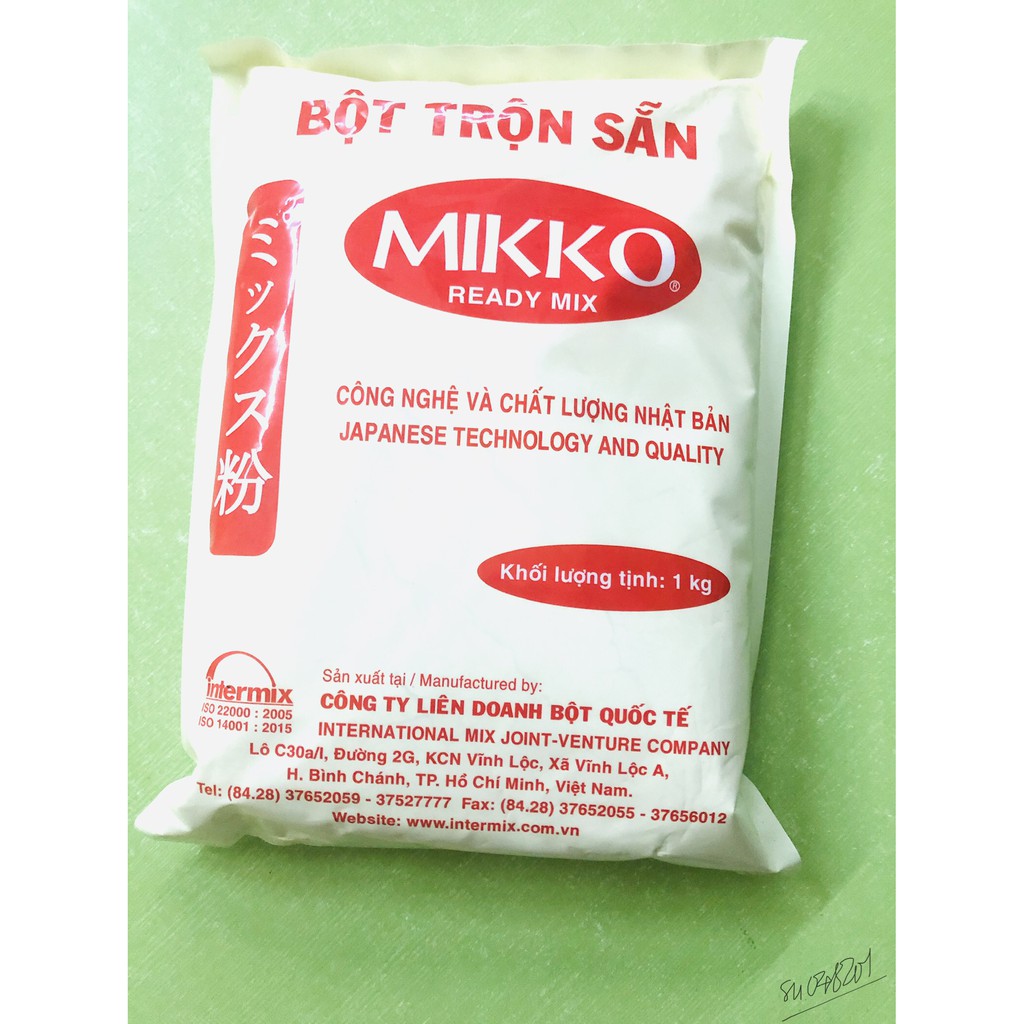 Bột bánh mỳ mè Hàn Quốc Mikko 1kg