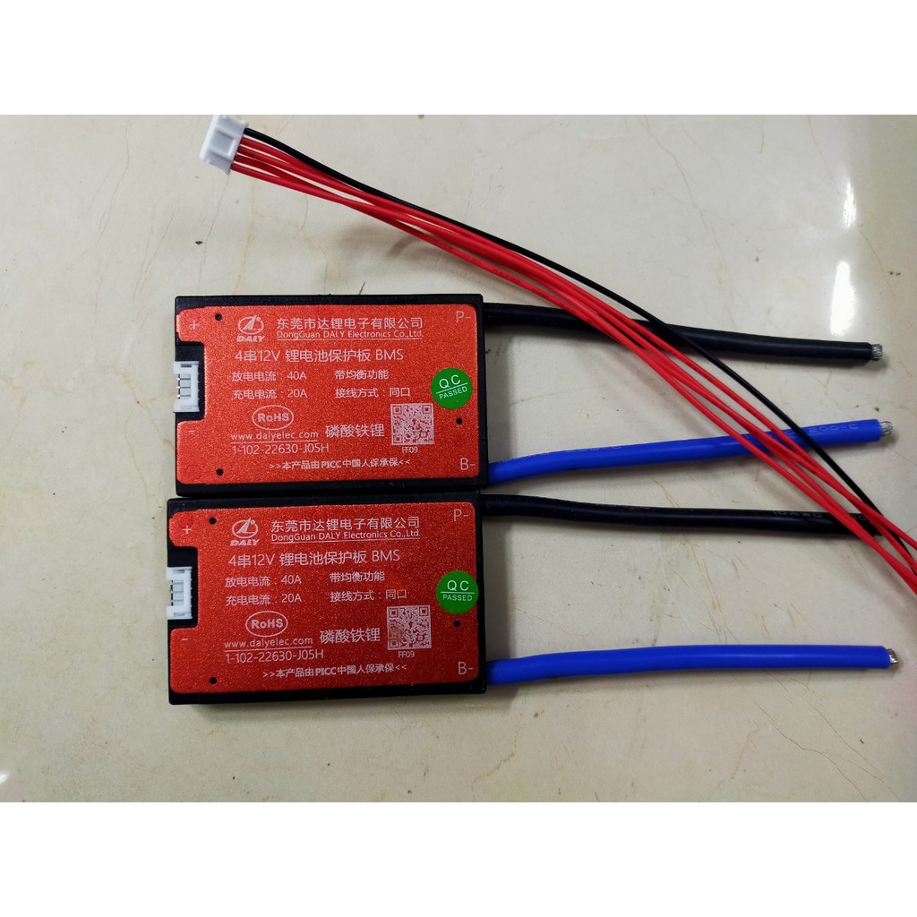 mạch bảo vệ pin Daly 4S 8S 12S 16S cho hệ 12v 24v 36v 48v