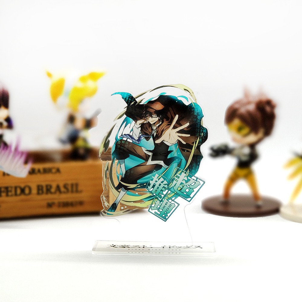 Mô hình nhân vật hoạt hình Bungo Stray Dogs Nakahara Chuya Edogawa Ranpo dạng đứng bằng acrylic