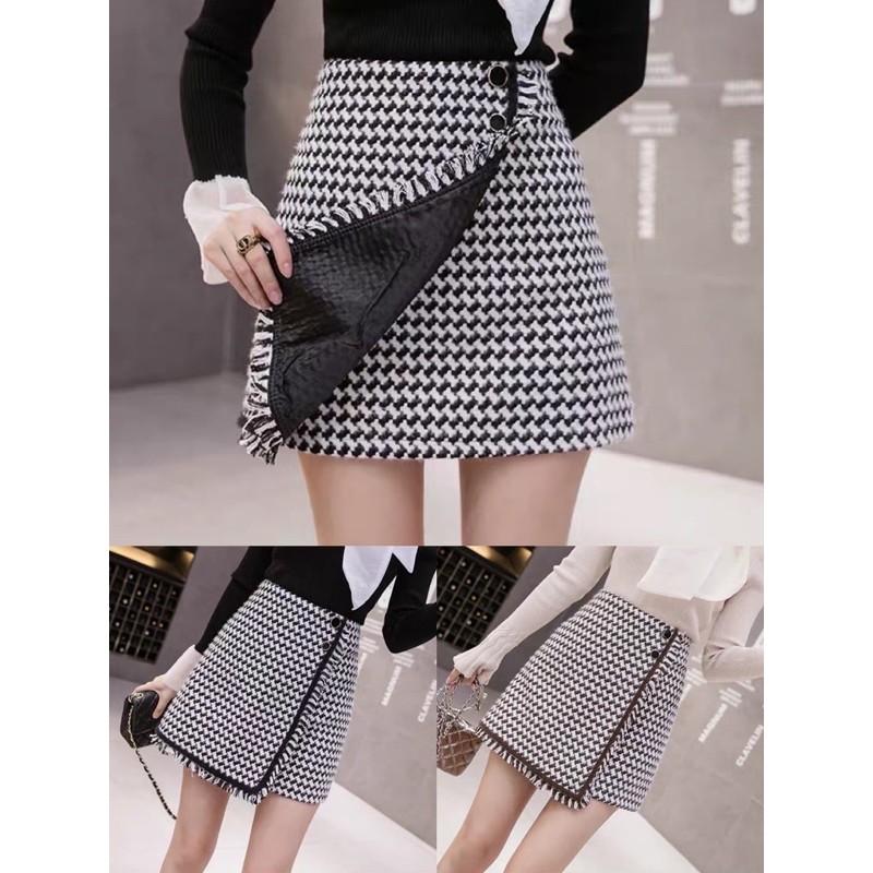 Chân váy dạ ngắn - dài hoạ tiết nhiều kiểu style | BigBuy360 - bigbuy360.vn