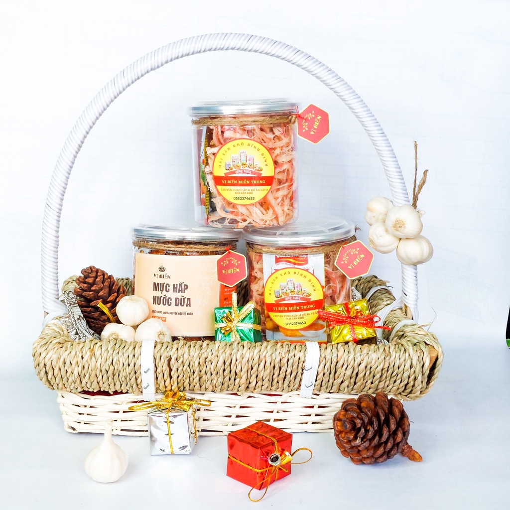 Mực Khô Hấp Nước Cốt Dừa Xé Sợi Vị Biển, Đồ Ăn Vặt Ngon Giá Rẻ Hủ PET 150GR Thực Phẩm Ăn Liền | BigBuy360 - bigbuy360.vn