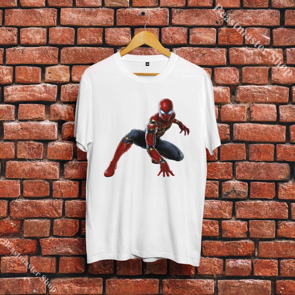 💕Áo Thun Spiderman - Áo Thun Người Nhện - Spiderman T-Shirt - Marvel T-Shirt phong cách - SPD-012