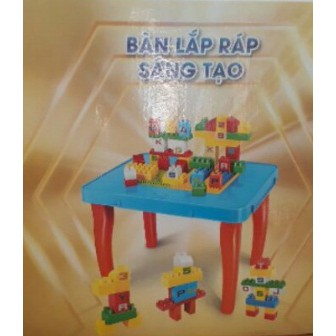 Bộ bàn lắp ghép sáng tạo cho bé