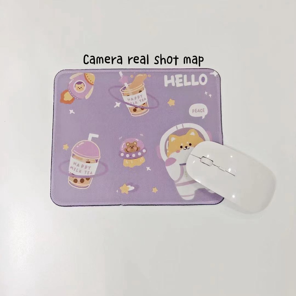 Lót chuột và bàn phím hình chú chó Shiba dễ thương