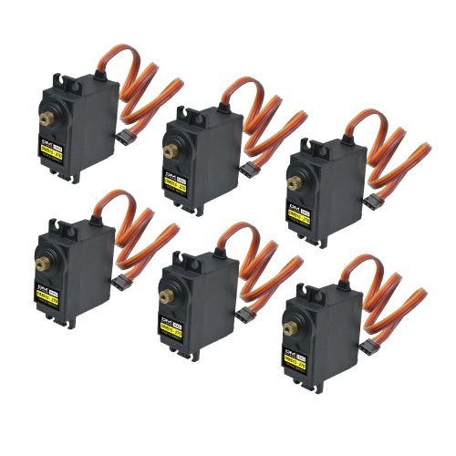 Động cơ servo PCBFUN DMS15 270° mô men xoắn bánh răng kim loại 15kg dành cho xe tải tàu thuyền máy bay RC