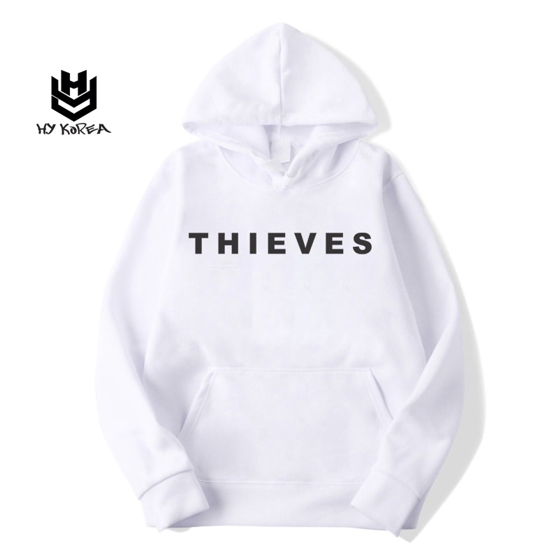 Áo Hoodie HY KOREA Vải Nỉ Nam Nữ THIEVES 415