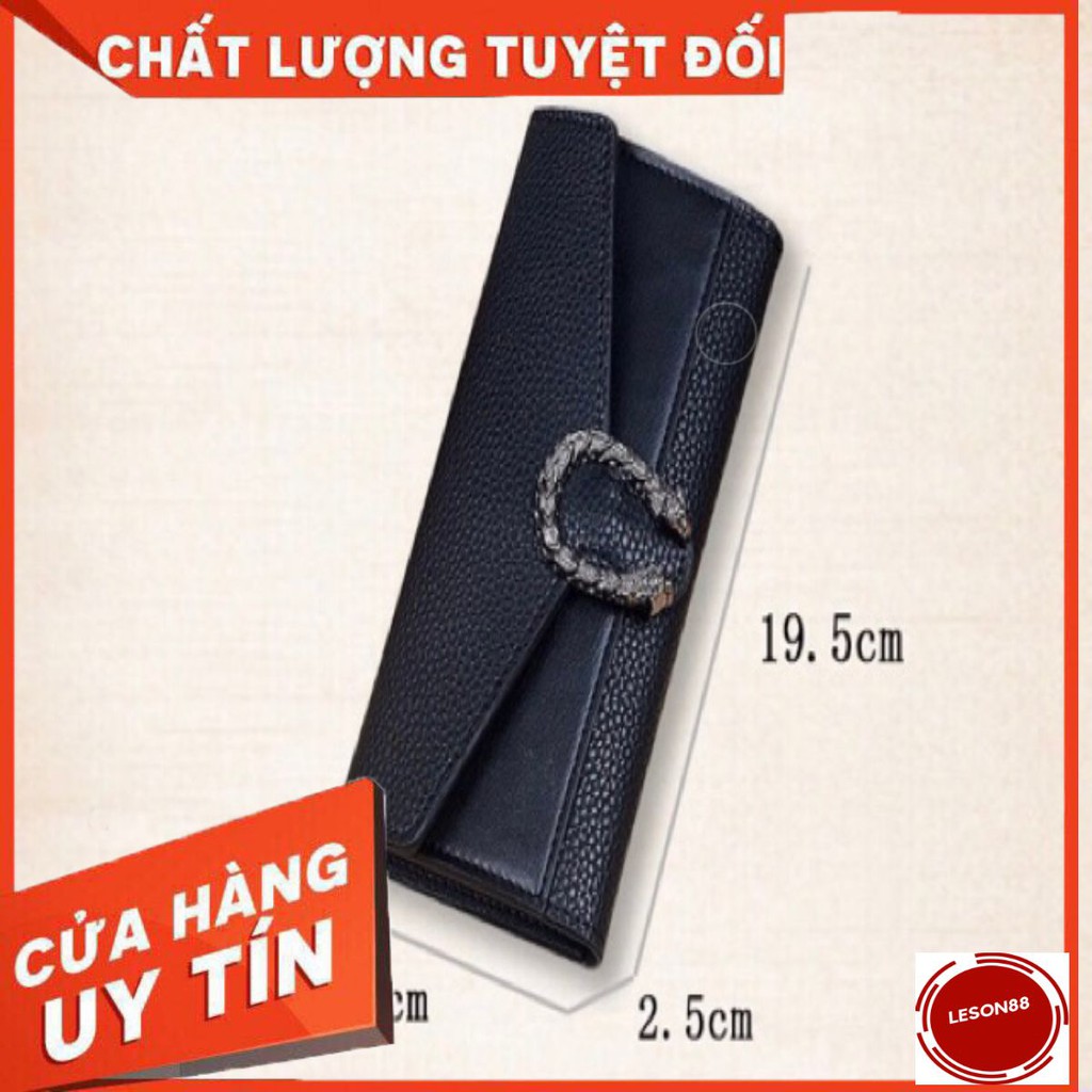 SALE  Ví dài nữ khoá rồng DR900