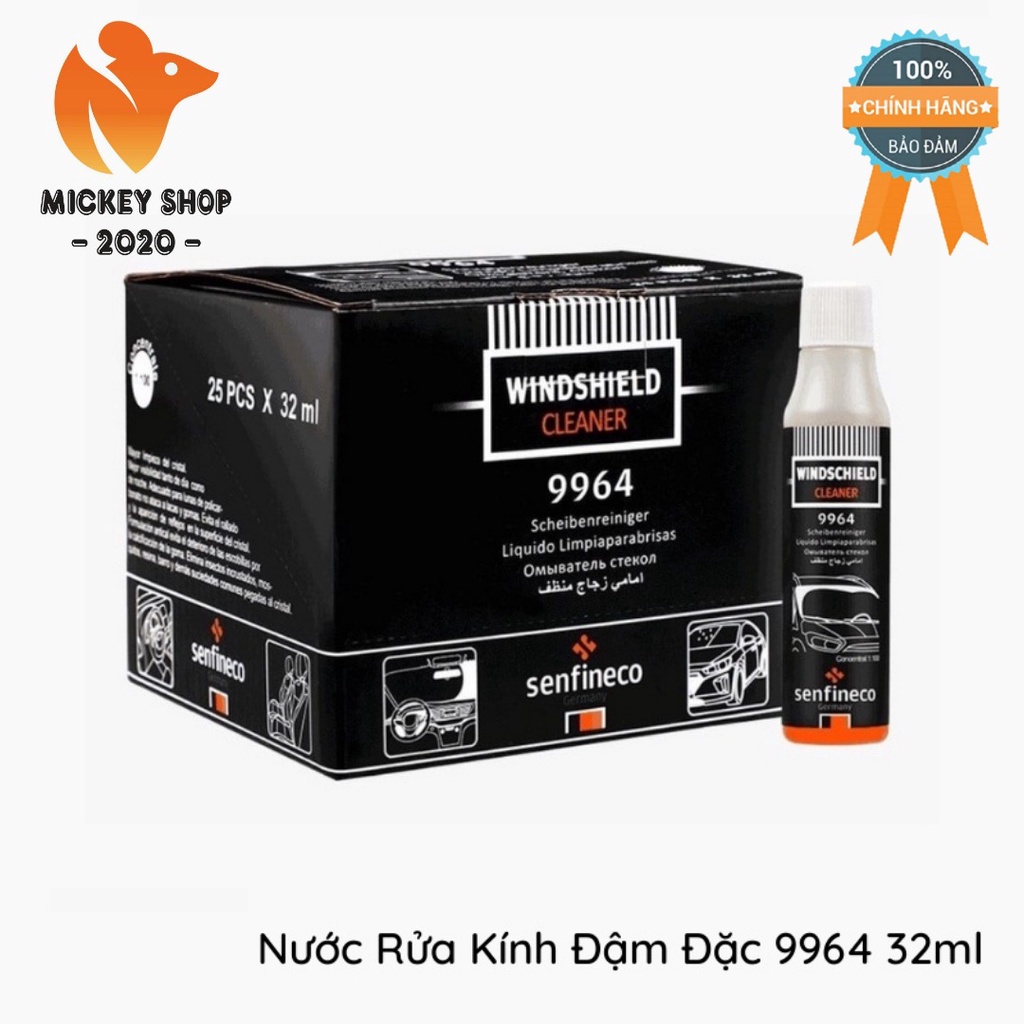 Nước Rửa Kính Đậm Đặc SENFINECO 9964 32ml  - CHÍNH HÃNG