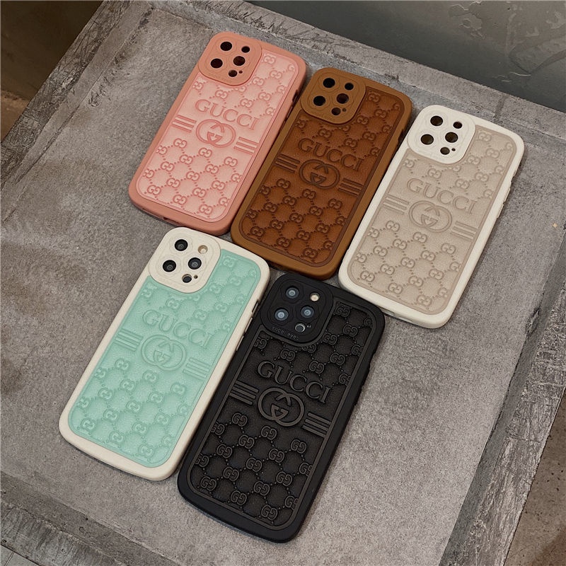 Ốp lưng iphone da gu ci sang trọng 7plus 8plus X Xs max 11 11promax 12 12pro 12promax 13 13pro 13promax