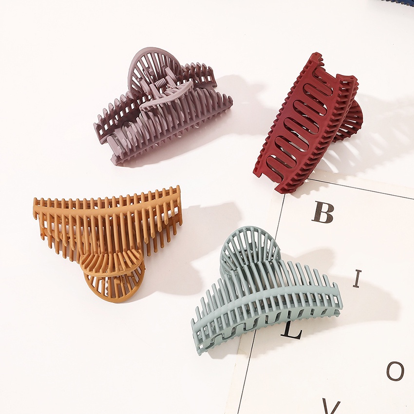 Kẹp tóc Haimeikang hình bán nguyệt phong cách đơn giản đa năng thời trang Hàn Quốc