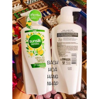 (Mẫu mới) Dầu gội SUNSILK NATURAL 450ml Thái Lan