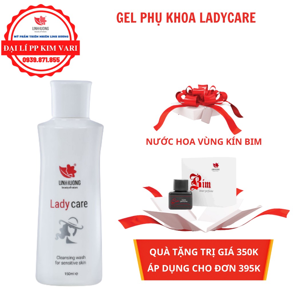 Dung dịch vệ sinh Ladycare Linh Hương-Gel phụ khoa Ladycare Linh Hương giảm viêm ngứa vùng kín date 2023 chính hãng