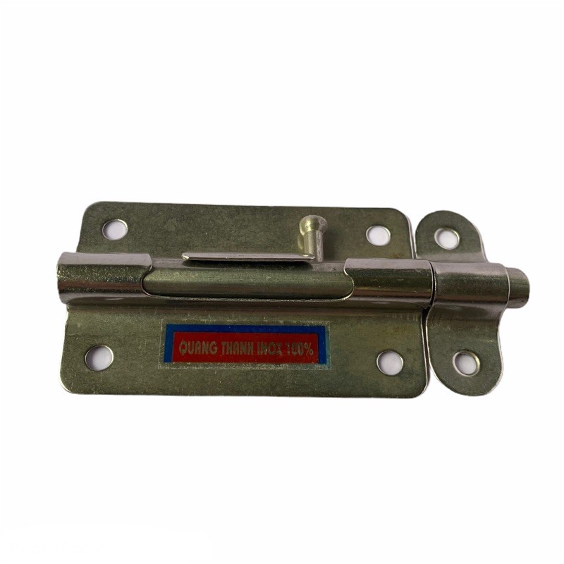 Chốt cửa inox tặng kèm vít - Kim Khí Dung Anh