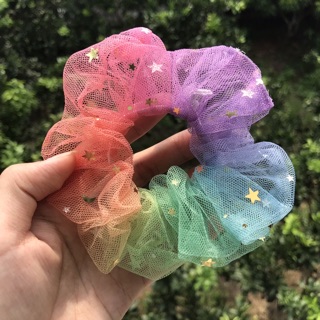 - Dây buộc tóc SCRUNCHIES GALAXY 2 lớp