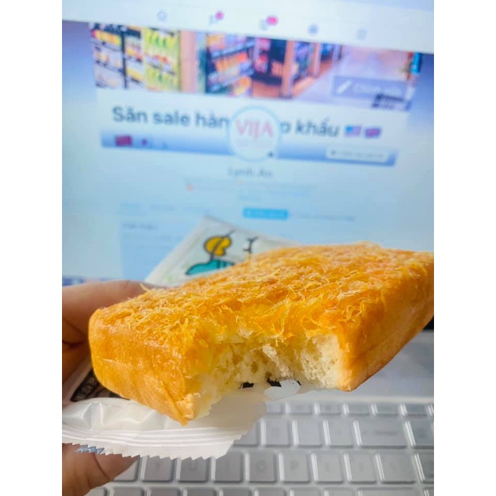 Bánh Bông Lan Gấu Ôm Nhân Kem/ Bông Lan Cuộn/ Ruốc SEASONAL Đài Loan DATE MỚI NHẤT