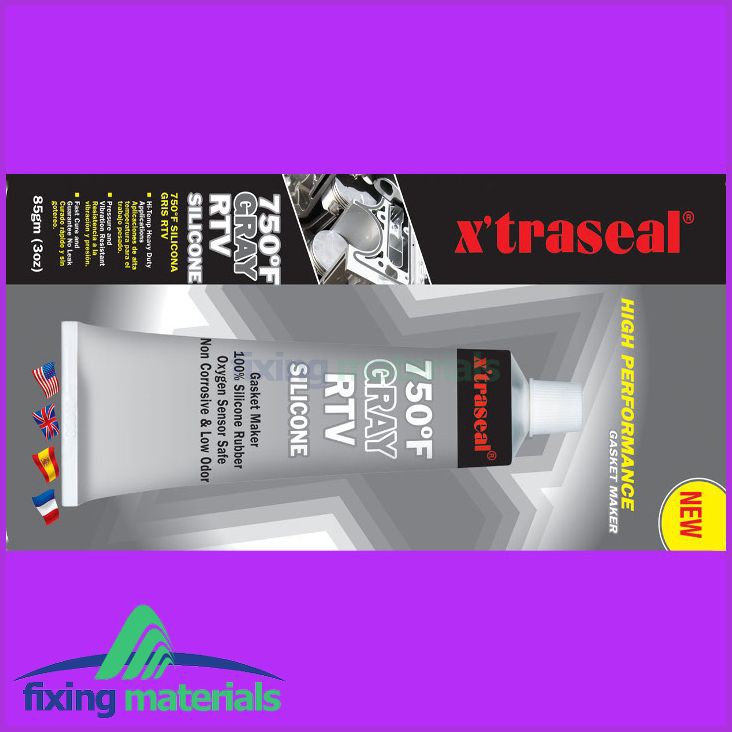 Keo thế ron chịu nhiệt x'traseal RTV 750ºF (màu xám)