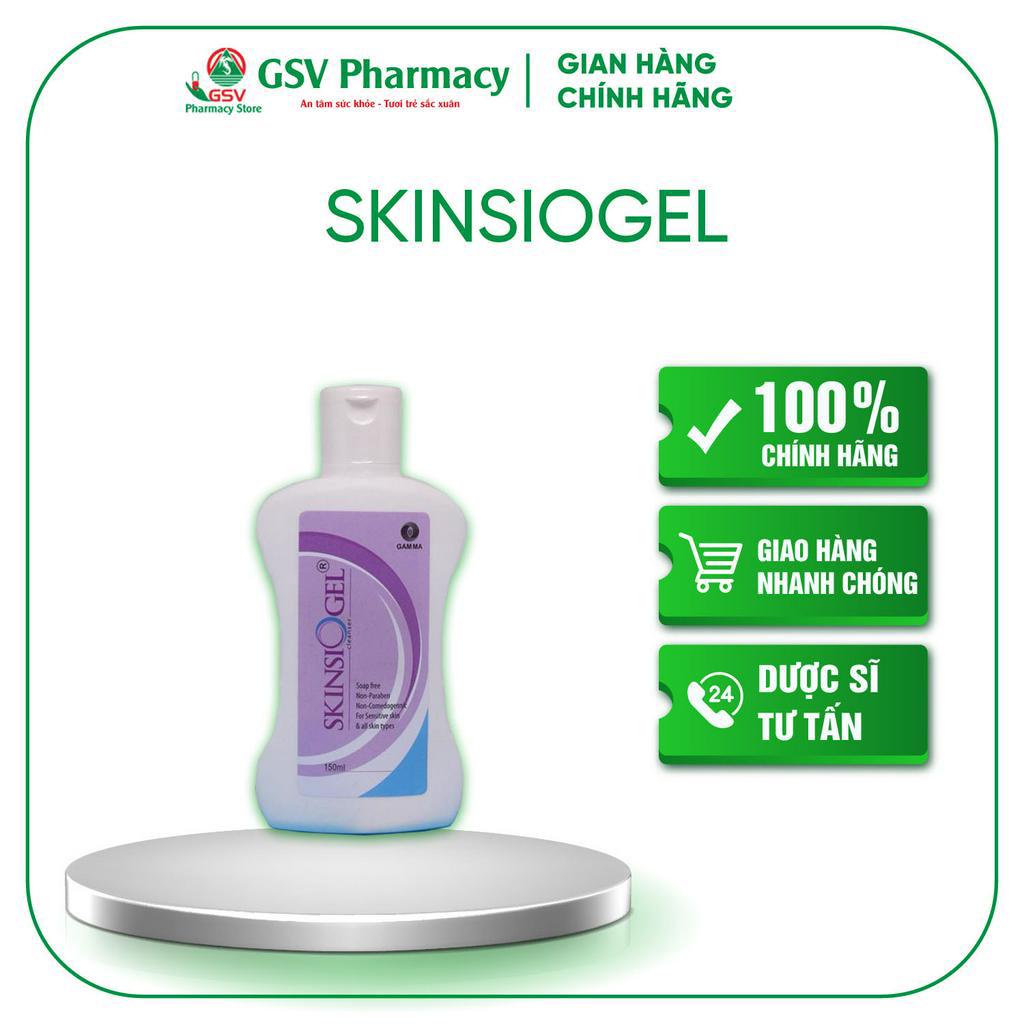 Skinsiogel - Sữa rửa mặt chăm sóc da mặt không xà phòng