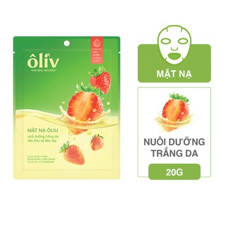 Mặt nạ Ôliv Trắng Da Dâu Tây 20g - V20