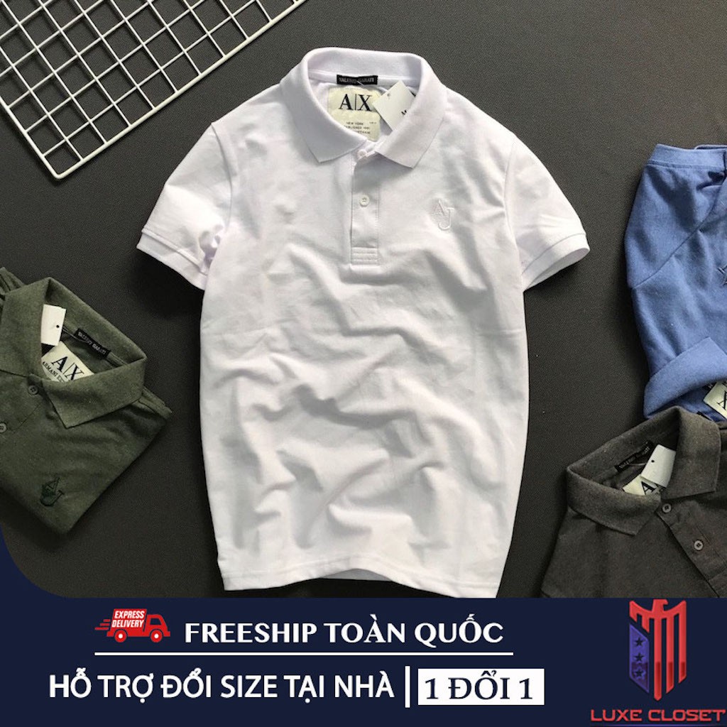 Áo thun nam có cổ Havis thun cotton xuất khẩu trơn nam tính ADBP059 | BigBuy360 - bigbuy360.vn