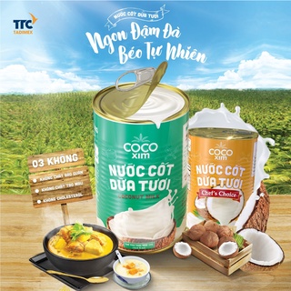 Combo 6 Nước Cốt Dừa tươi COCOXIM 400ml