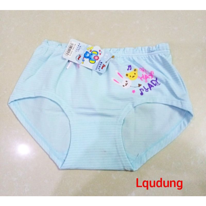 Quần lót bé gái, quần chip cotton từ 30-35kg