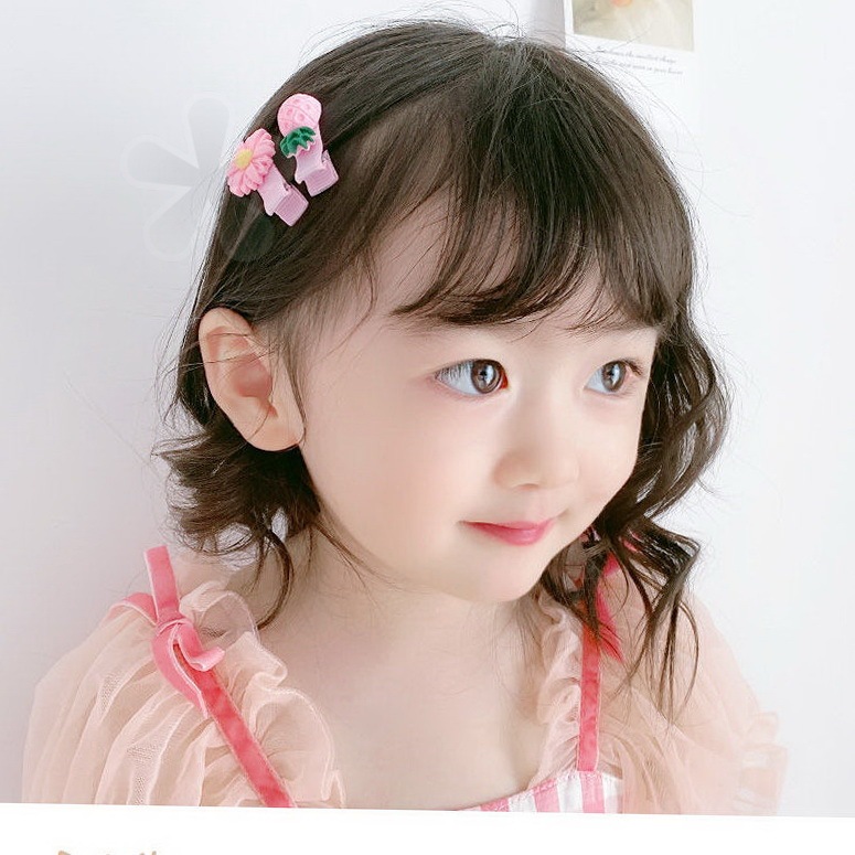 Kẹp Tóc Hình Trái Cây Đáng Yêu Cho Bé Gái