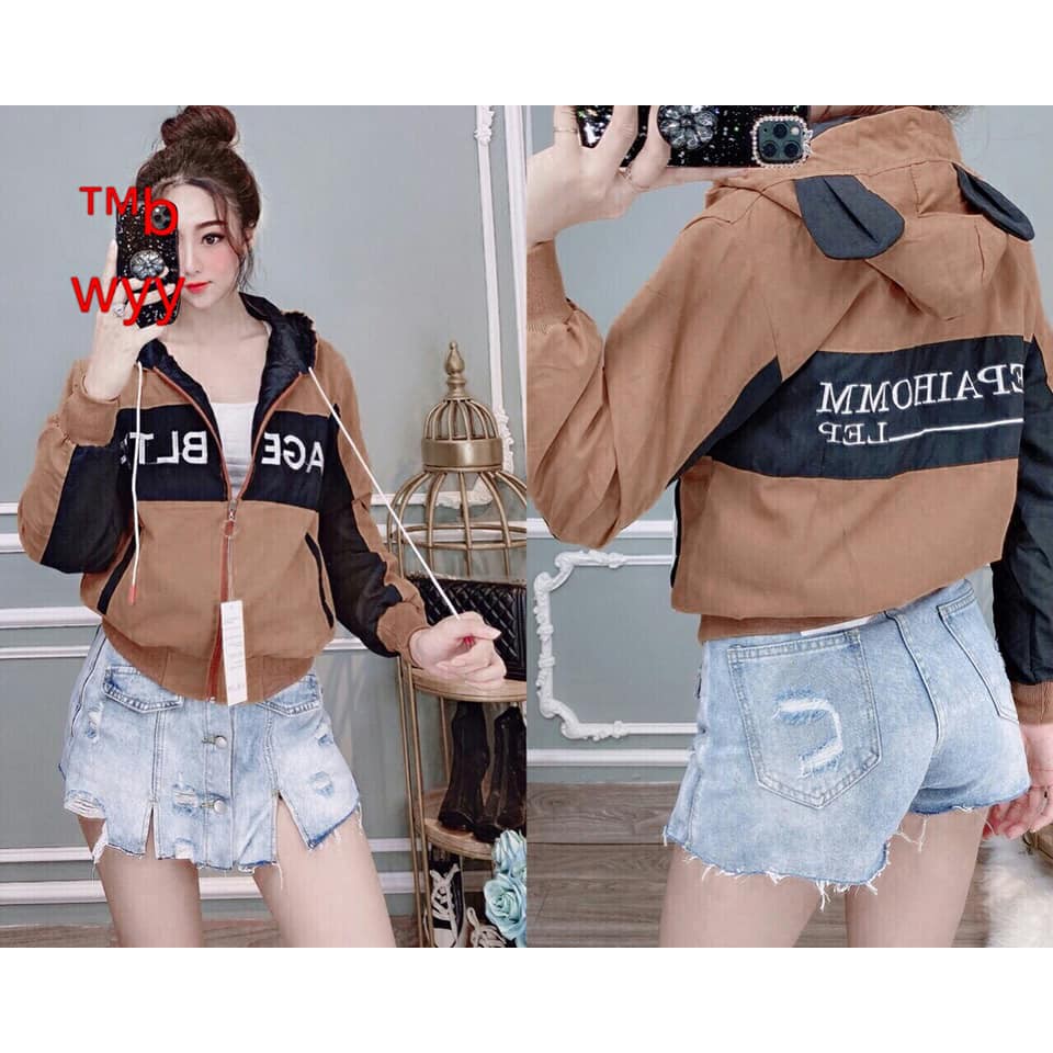 Áo khoác dù 2 lớp thời trang - Freesize