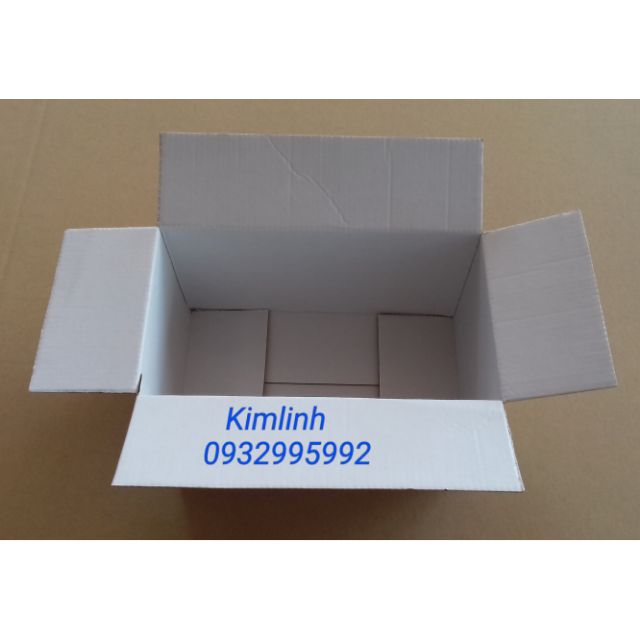 hộp carton size 22×12×8 ( 50 hôp  màu vàng )