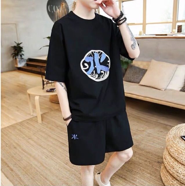 Set Thể Thao Thun Lạnh Chữ Tàu | BigBuy360 - bigbuy360.vn