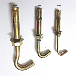 Nở móc,tắc kê móc sắt phi 6.8.10mm