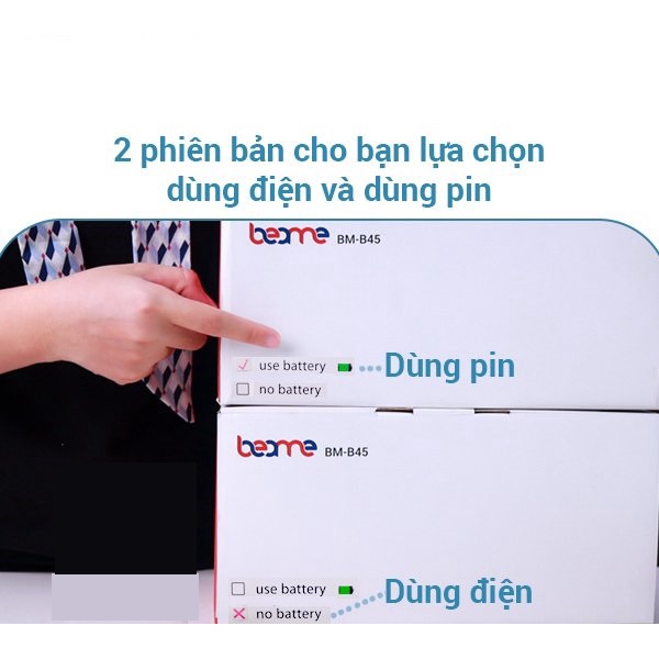 Máy massage rung đánh tan mỡ bụng BM-B45 sử dụng Pin + Điện, Đai massage rung giảm mỡ bụng, Đai rung nhiệt tan mỡ bụng
