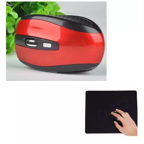 Chuột không dây 6D 7500+Tặng miếng lót chuột