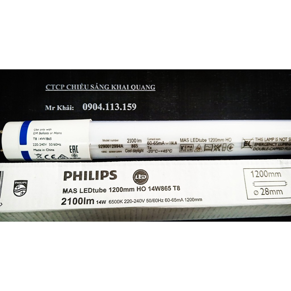 (SALE) Bóng tuýp led PHILIPS Master LED tube HO 14W 865 2100Lm