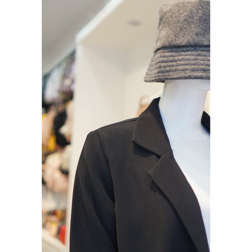 Áo blazer Nữ  Dáng ngắn Màu Đen 062 | BigBuy360 - bigbuy360.vn