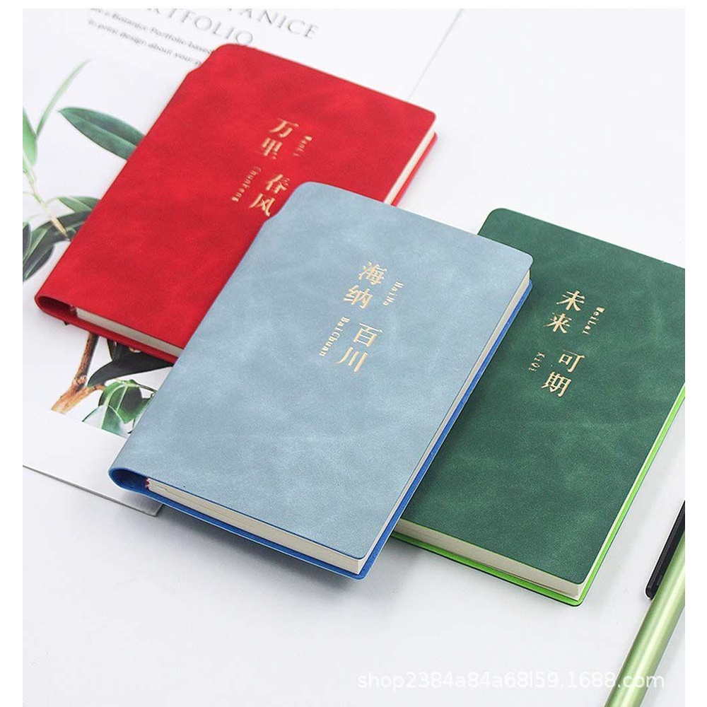 Sổ Tay Ghi Kế Hoạch Khổ A7 Phong Cách Đơn Giản Cho Học Sinh