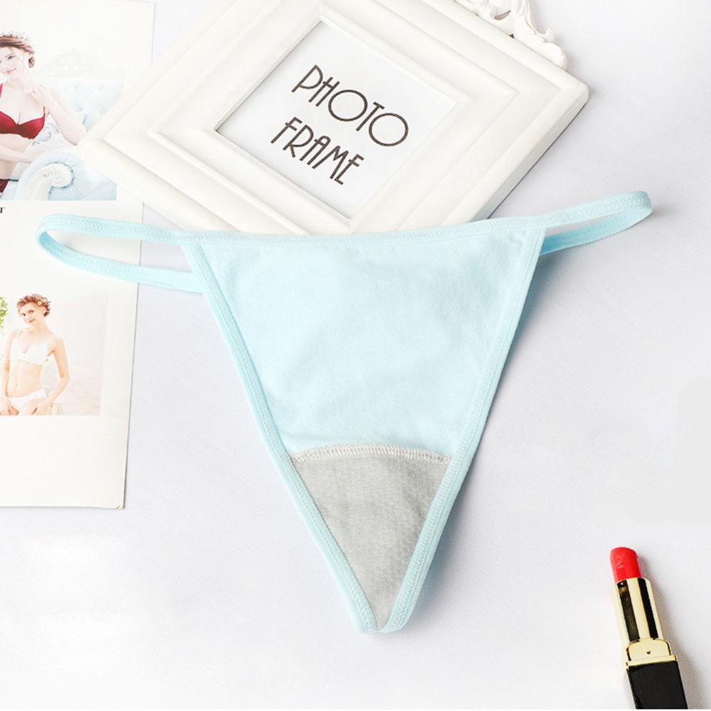 Quần Lót Cotton Lọt Khe Màu Sắc Thời Trang Dành Cho Nữ