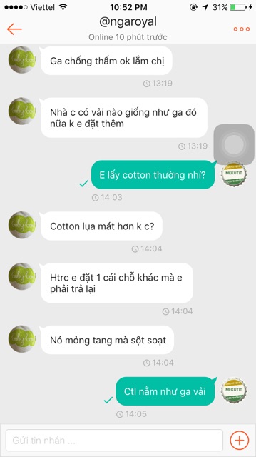 Freeship Ga chống thấm cao cấp Việt Hưng mẫu cotton lụa họa tiết hoạt hình mới