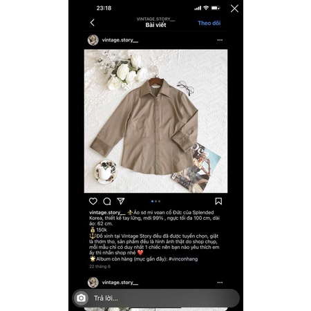 Quần Vintage story 2