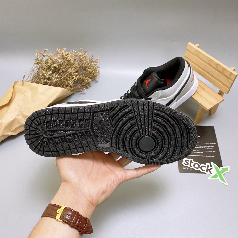 Giày Jordan cổ thấp màu xám tro nhạt nam nữ, Giày Jordan 1 low smoke grey xám bản đẹp full box bill phụ kiện | BigBuy360 - bigbuy360.vn