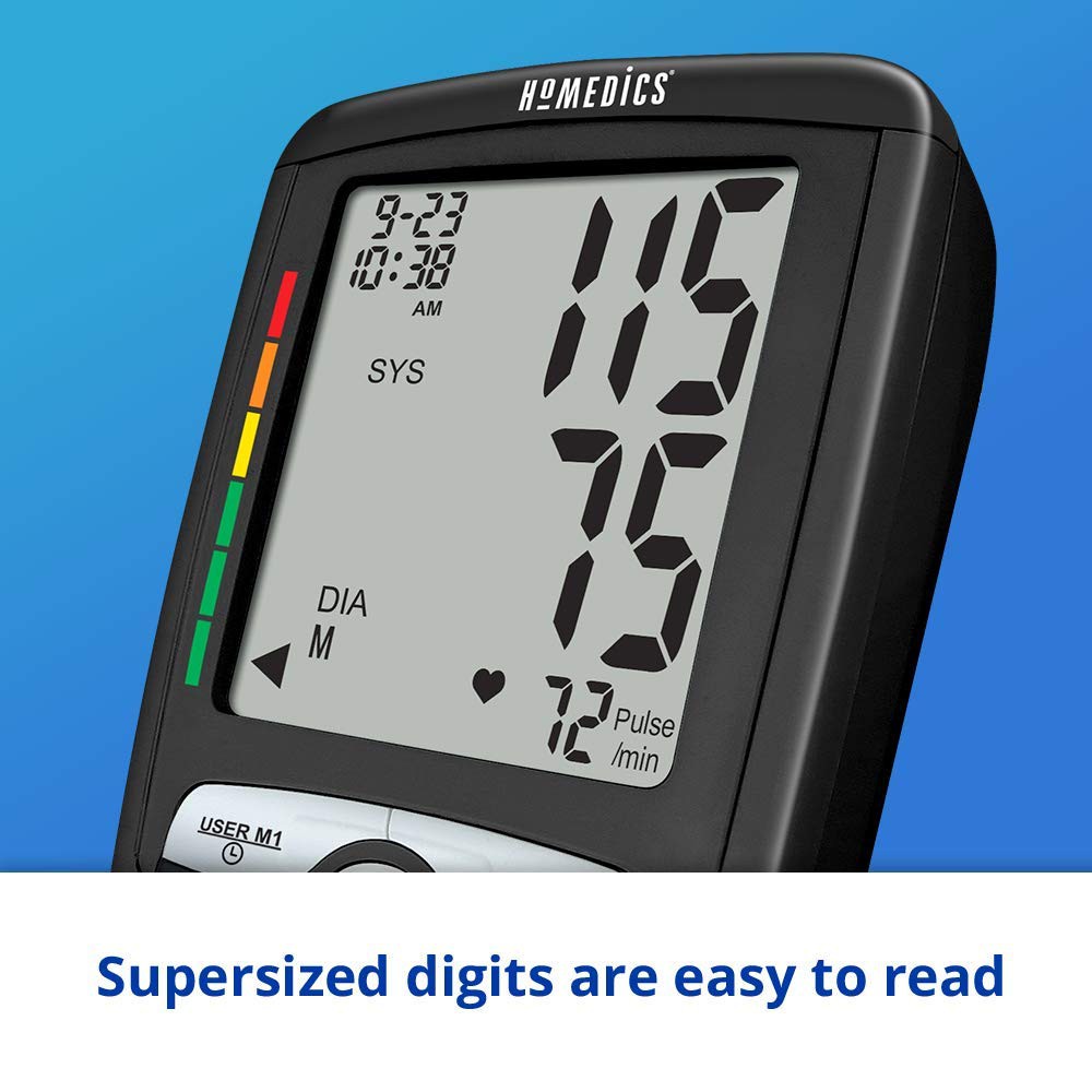 Máy đo huyết áp, máy đo huyết áp điện tử bắp tayUSA HoMedics BPA-0300 công nghệ đo Smart Measure Technology