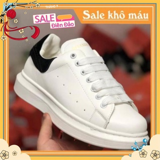 Giày Sneaker Mcq🔥Siêu Rẻ🔥 Trắng, Giày MC Queen Tăng Chiều Cao 5cm Đủ Size Nam Nữ